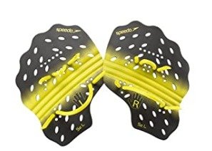 Speedo Preflex - Paletas de natación Amarillas Talla S-M-L
