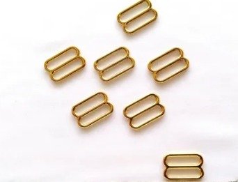 Reguladores De Tiras Dorado De 13mm. Precio X 10 Piezas.