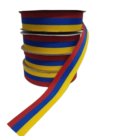 JET Cinta Gro Tricolor #5 2.5 cm rollo 46 metros