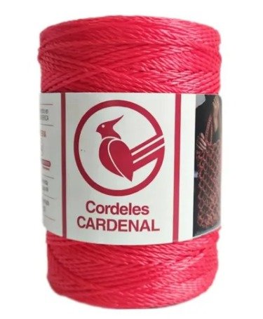 Cordel Cardenal Nro 4 De 200g Rojo