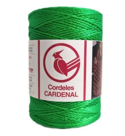Cordel Cardenal Nro 4 De 200g Verde