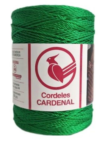 Cordel Cardenal Nro 4 De 200g Verde Oscuro