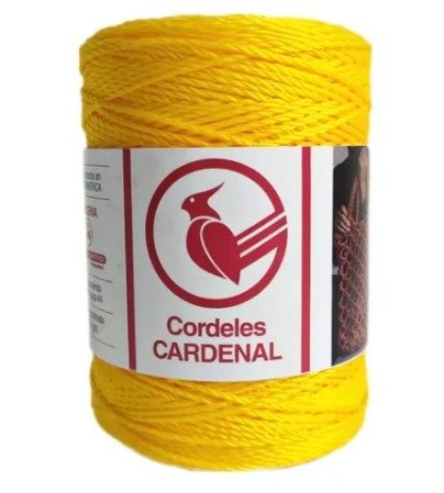 Cordel Cardenal Nro 4 De 200g Amarillo
