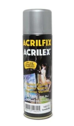 Spray Barniz Protección Óleo Acrílico Pastel Acrilex