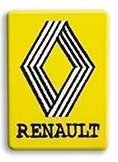 Parches Bordados 100% Hilo Renault 7x4 cms