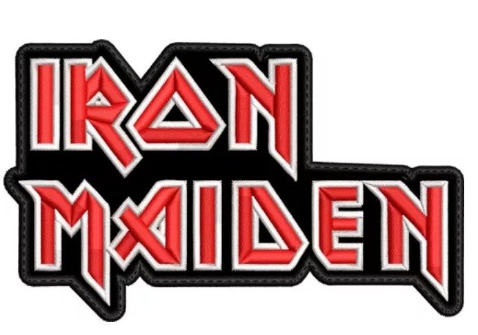 Parche Bordado 100% Hilo Iron Maiden 5x4 cms