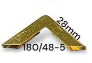 Esquineros 180/48-2 de metal 25 mm 100 unidades