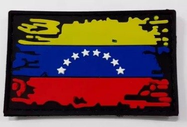 Parche Venezuela 8x5 cms con Velcro