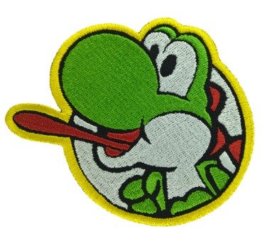 Parche Bordado 100% Mario Bros 4x4 cms