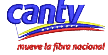 Parches Personalizados Logo CANTV 7X6 cms