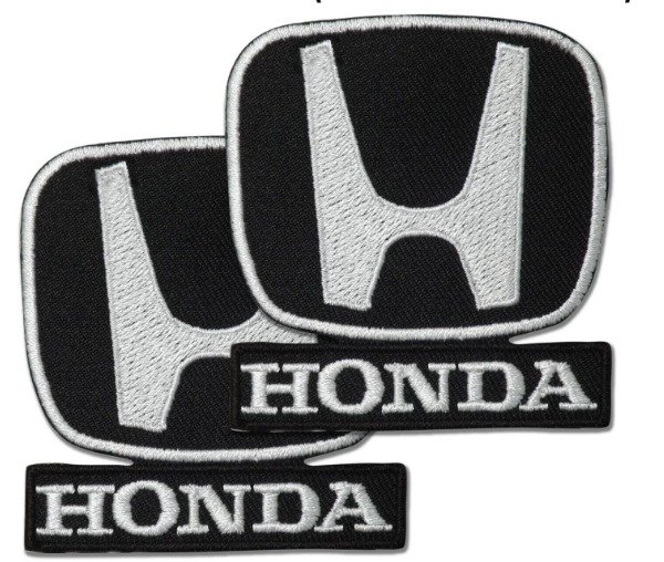 Parche Bordado 100% Hilo Honda 5X5 cms