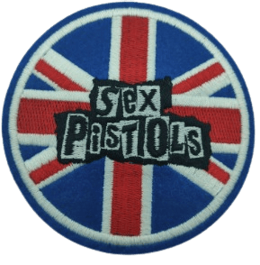 Parche Bordado 100% Hilo Sex Pistols 6x6 cms