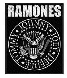 Parche bordado 100% hilo 7x6 cms Ramones