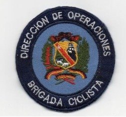 Parches Bordados Division operaciones Ciclista 6x6 cms