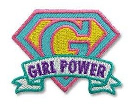Parches Bordados Girl Power 6x6 cms