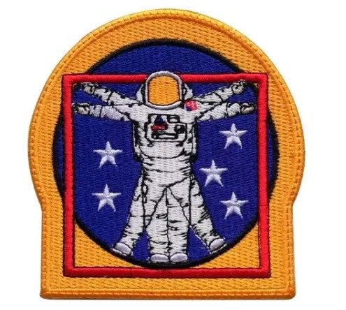 Parche Nasa Astronauta Espacio Aeronáutica Bordados X Unidad