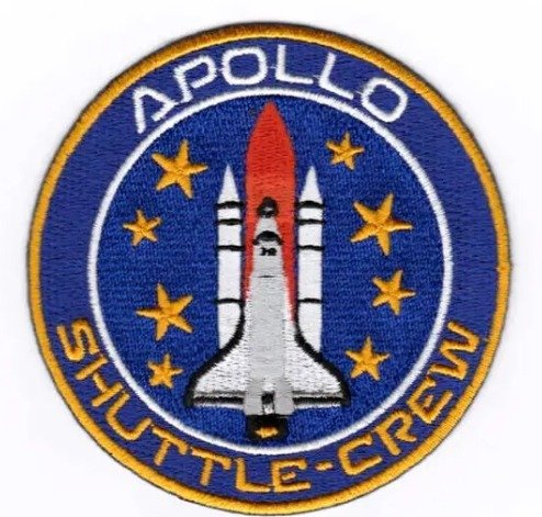 Parche termoadhesiva Programa Apollo de la NASA