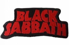 Parche Bordado 100% Hilo Black Sabbath 6x4 cms