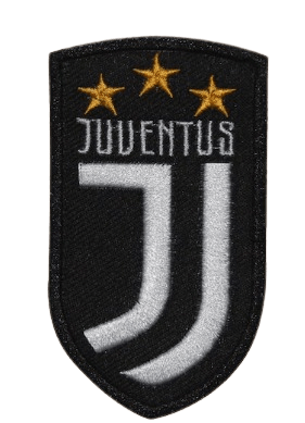 Parches Bordados 100% Hilo Juventus 6x4 cms