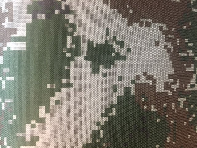 Tela loneta Impermeable Camuflageada x mts