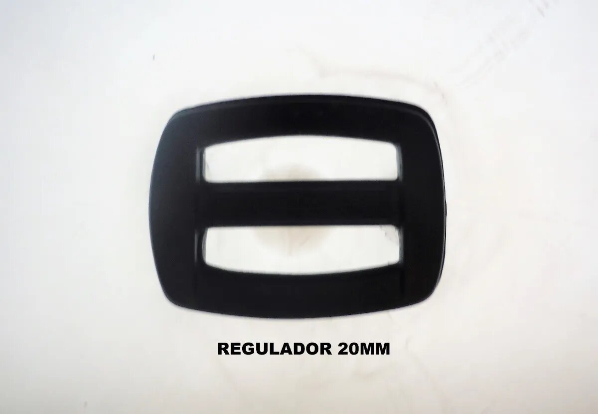 Hebilla Plástica Reguladora 20 mm x 100 Unids