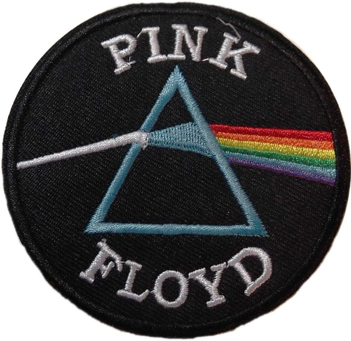 Parche Bordado 100% Hilo Pink Floyd 6x6 cms