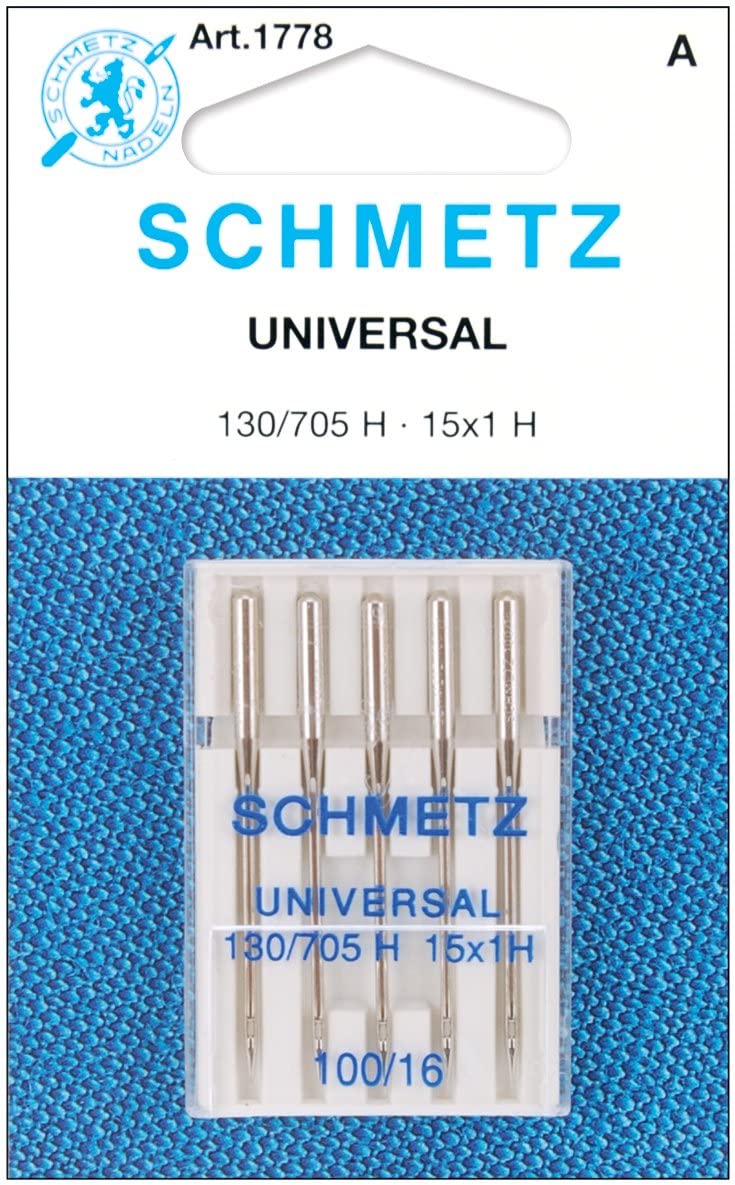 Schmetz 15 x 1 Universal  Agujas para máquina de coser tamaño # 100/16