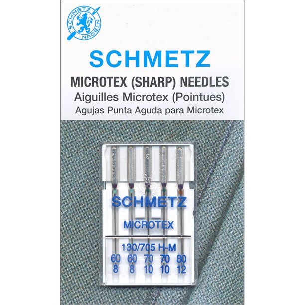 Schmetz Agujas Microtex pack de 5 Combinadas