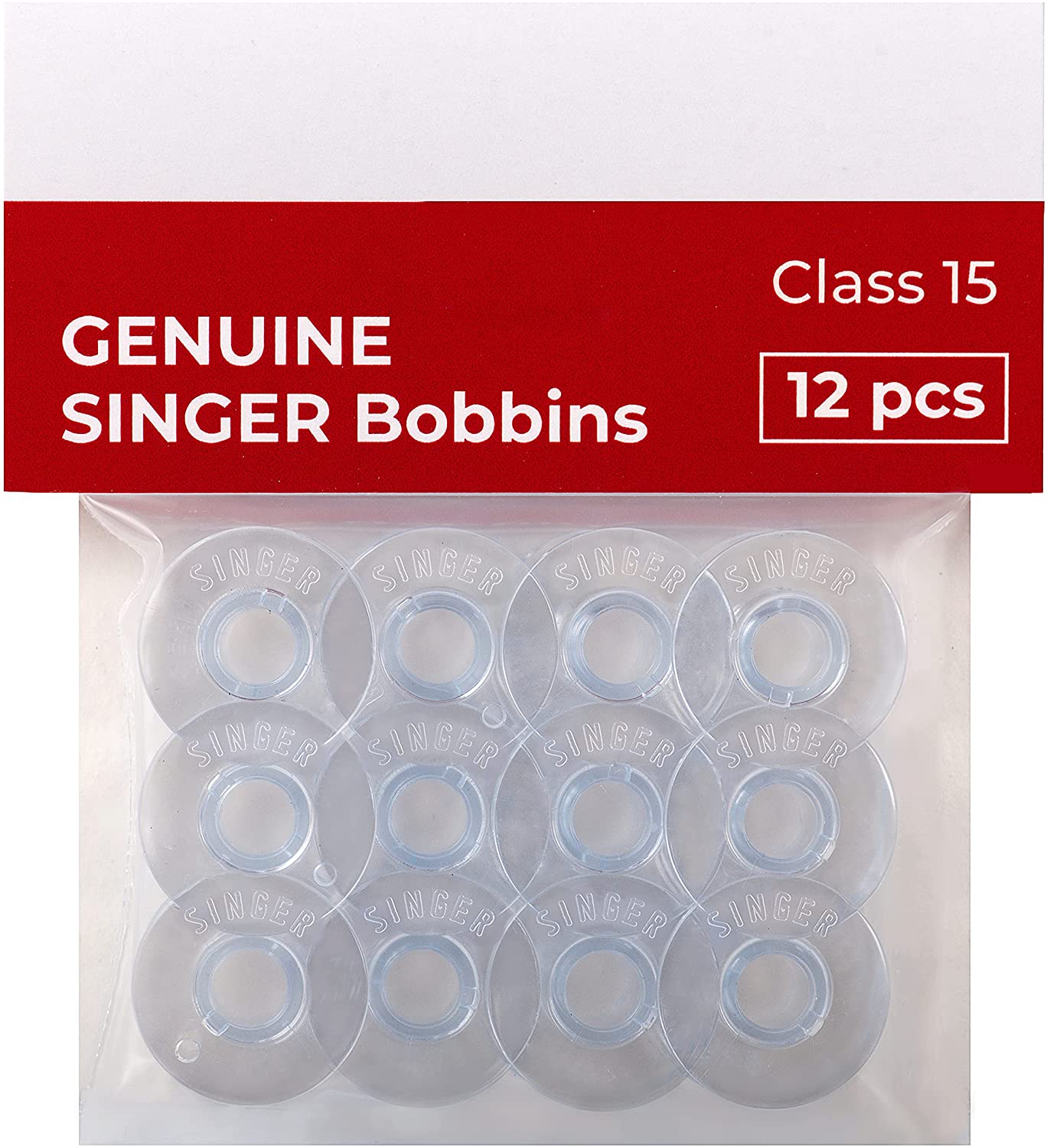 Singer – Clase 15 bobinas de plástico,  81348