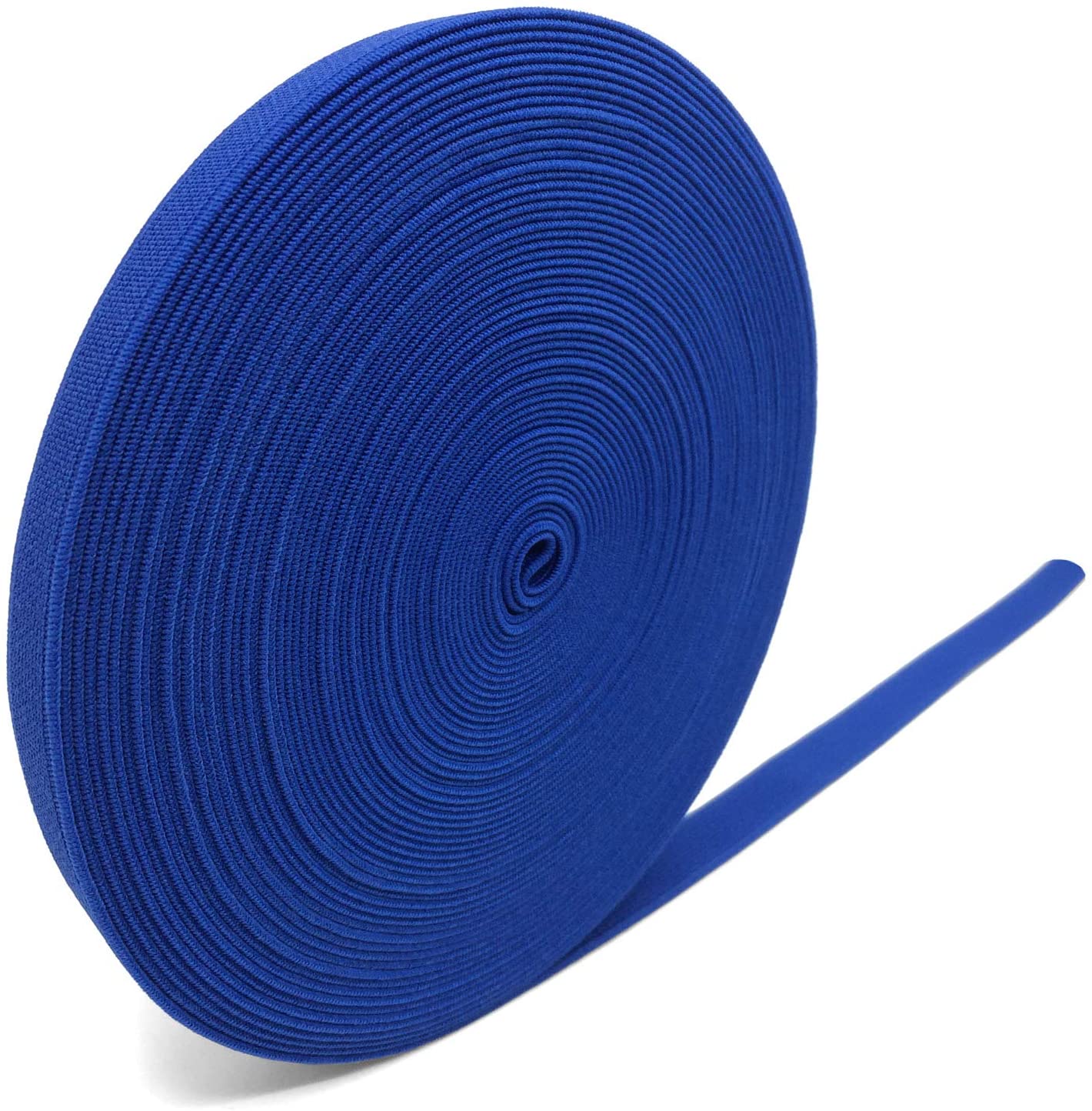 Rib Azul Rey 100% algodon 5 cms ancho 500 Grs 100 Metros