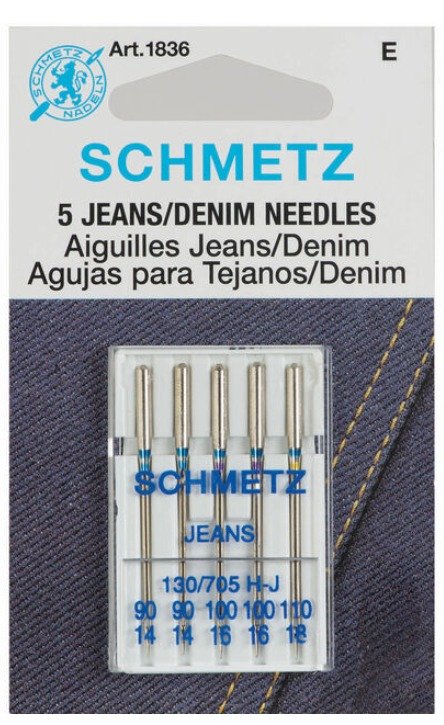 Schmetz Jeans Agujas Surtidas 90/100/110 5pcs