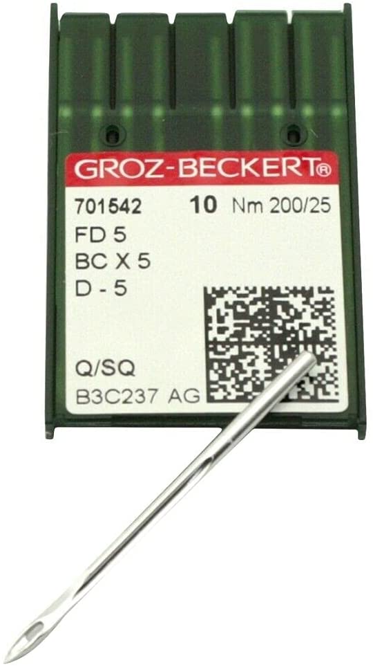 GROZ-BECKERT Agujas FD5 BCX5 D-5 Q-Square Poin