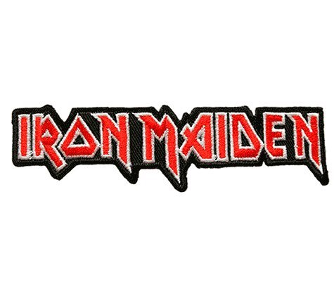Parche Bordado 100% Iron Maiden 7x3 cms