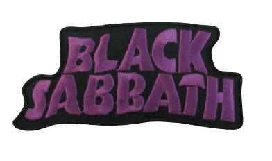 Parche Bordado 100% Hilo Black Sabbath 6x5 cms