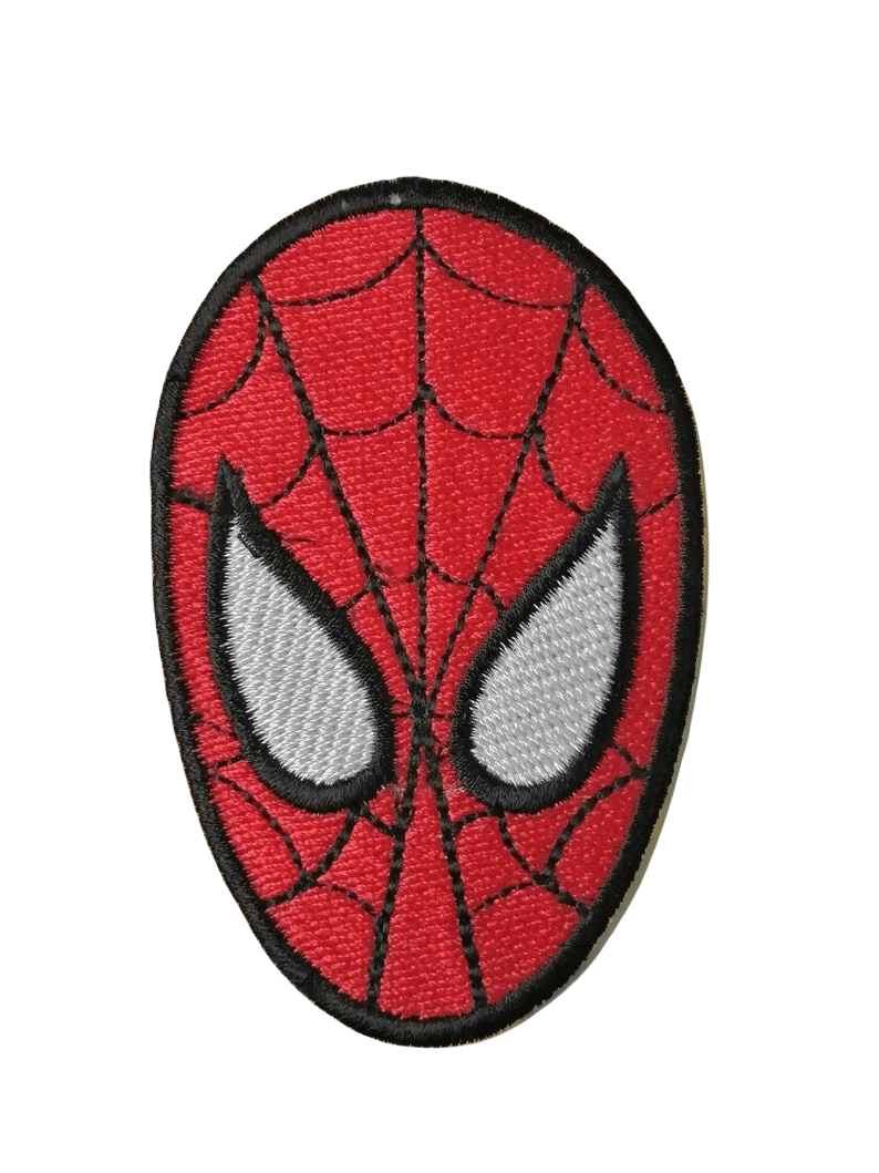 Parche Bordado 100% Hilo Spiderman 6x5cms