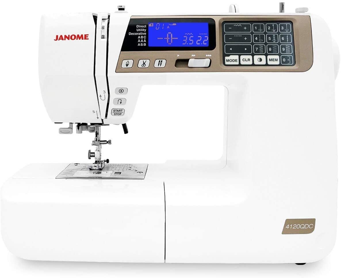 Janome Máquina de coser computarizada 4120QDC