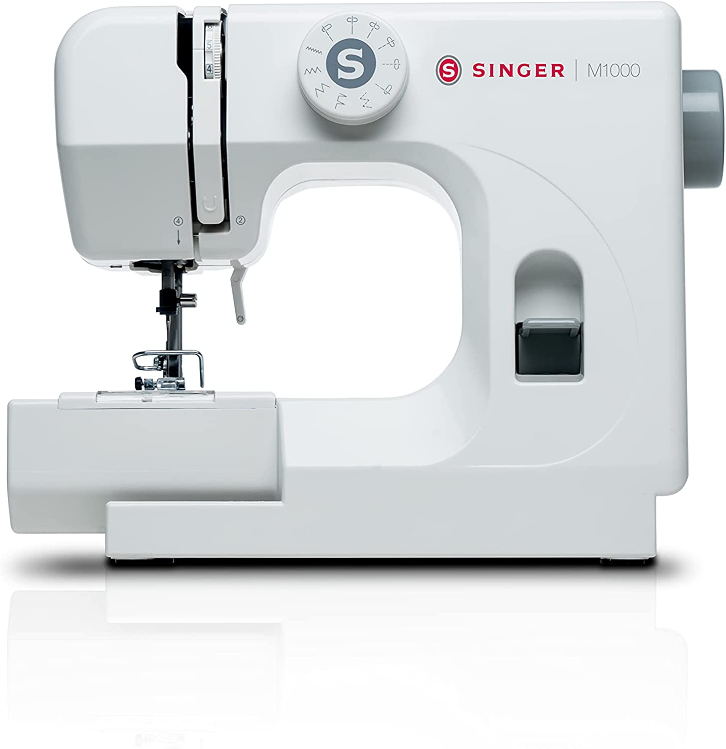 SINGER M1000 - Máquina de coser para máquina de coser, color blanco