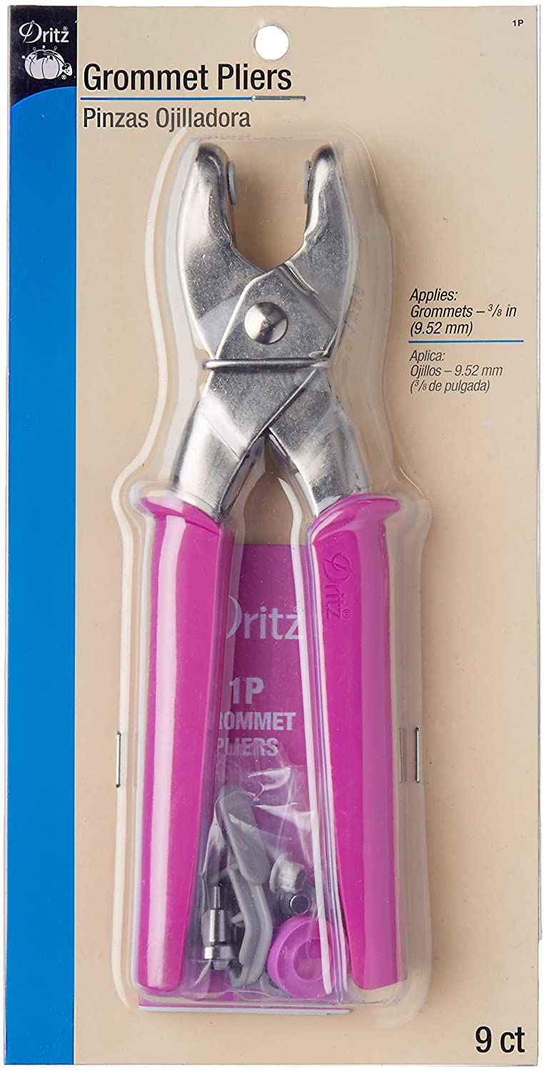 Dritz 1P, Kit de ojales con alicates, metal 10 mm