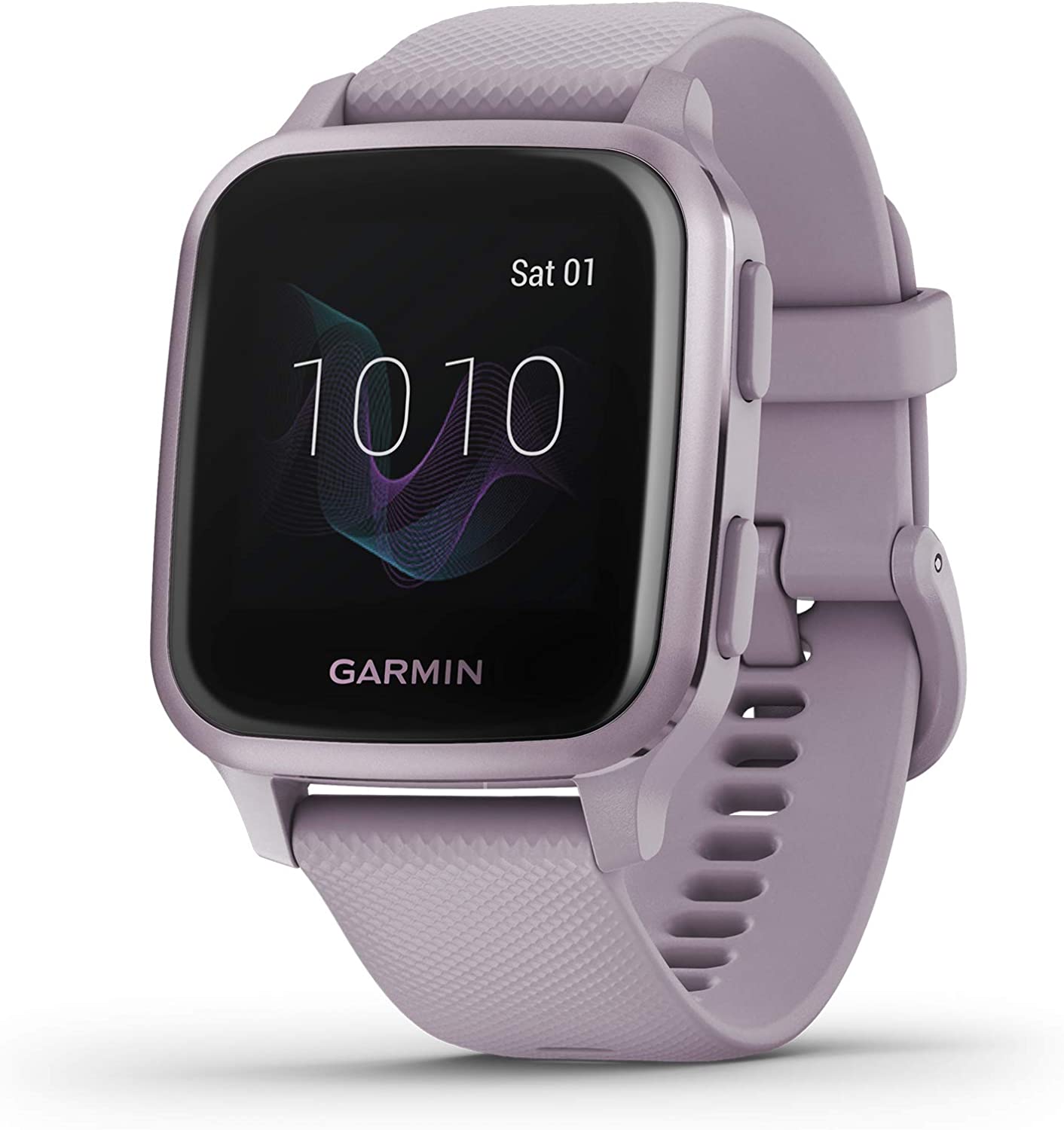 Garmin Venu SQ Standar Reloj inteligente con GPS Orquidea Purpura con monitoreo avanzado de salud y 