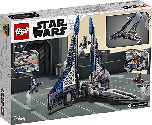 LEGO Star Wars cazador estelar mandaloriano 75316 Impresionante kit de construcción de juguetes para