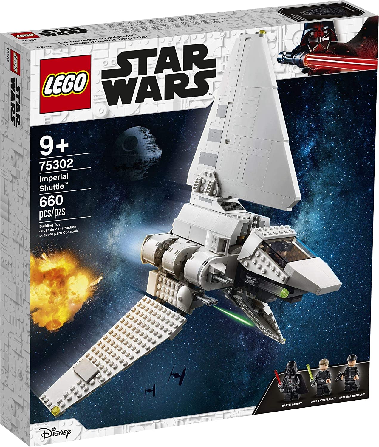 LEGO Star Wars Imperial Shuttle 75302 Kit de construcción, nuevo 2021 (660 piezas)