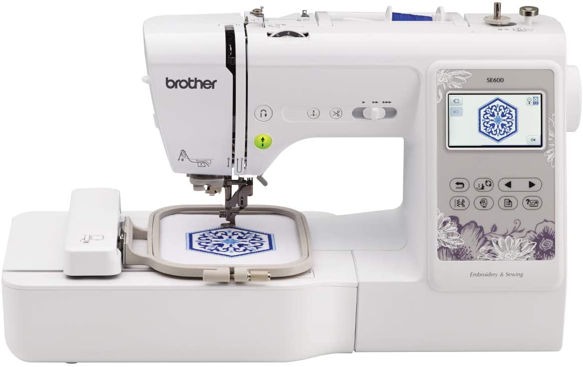 Máquina de coser Brother SE600, para costura y bordado
