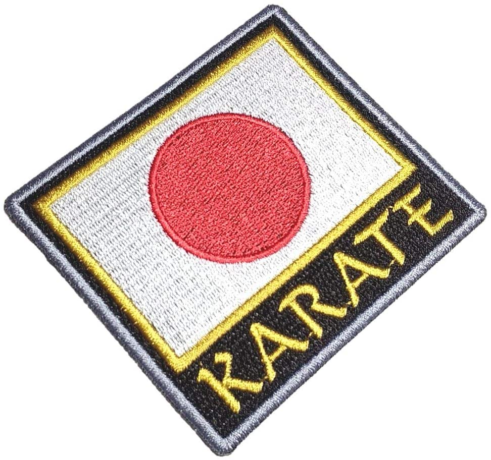 Parche Bordado 100% Hilo Karate 6x5 cms
