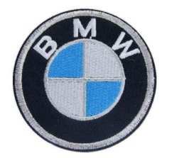 Parche Bordado 100% BMW 5x5 cms