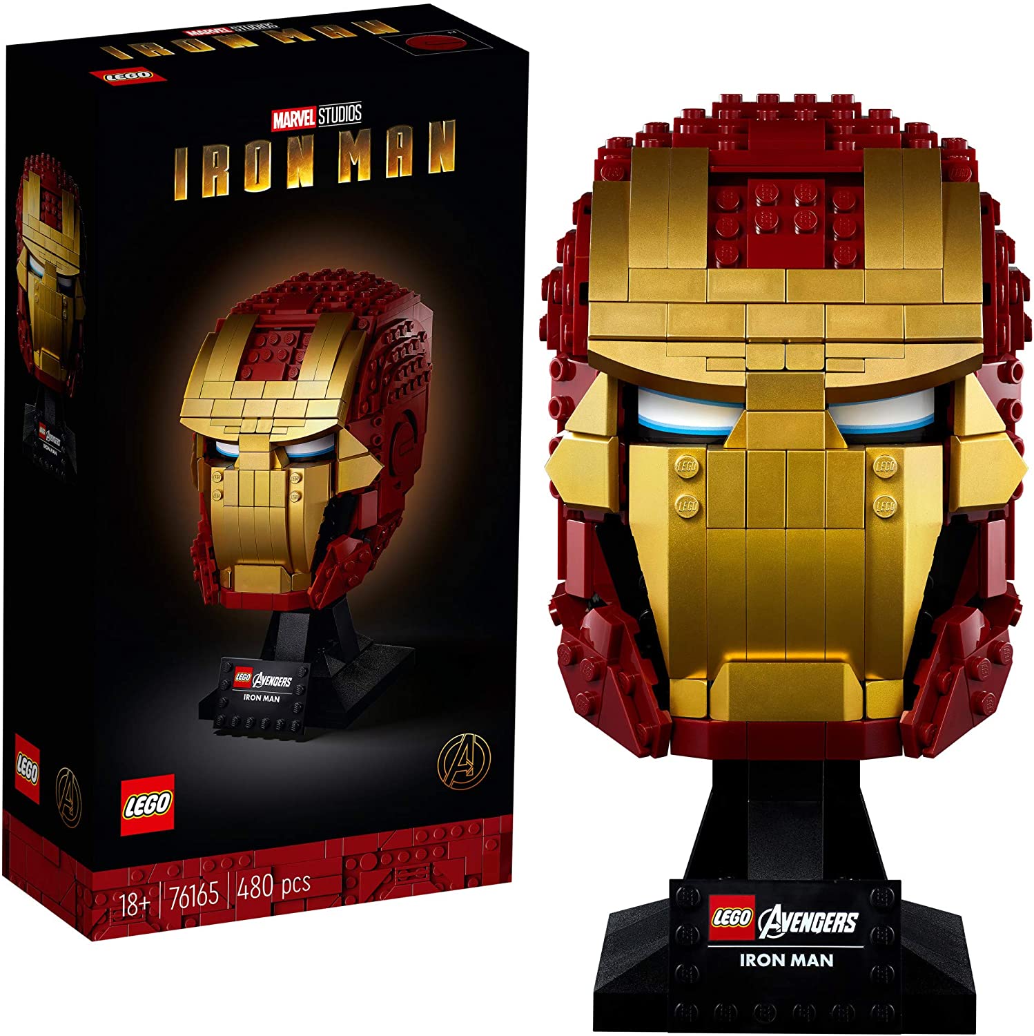 LEGO Marvel Avengers Iron Man - Casco 76165; (480 piezas)
