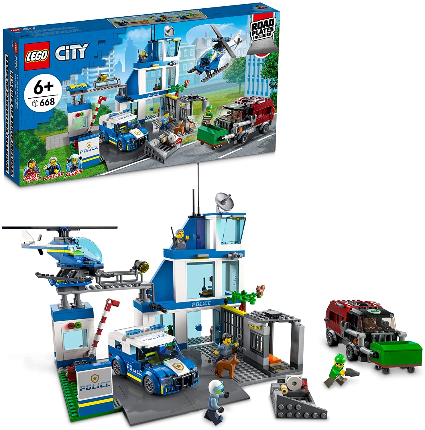 LEGO City Police Station 60316 -  (668 piezas)