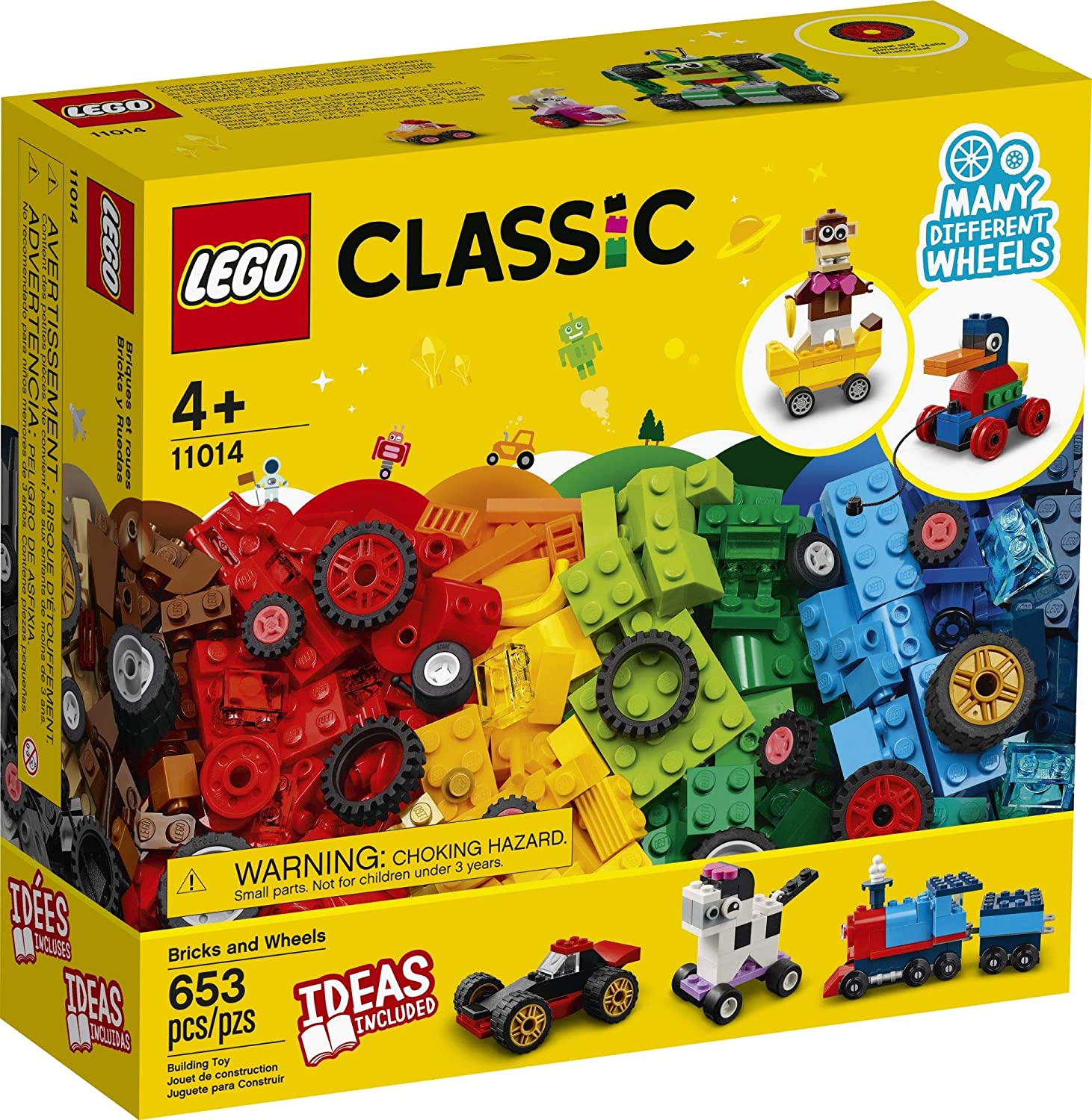 Kit de construcción LEGO clásico  2021 (653 piezas)