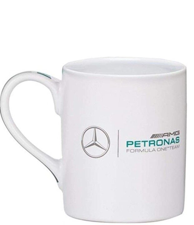 Fuel For Fans Fórmula 1 - Taza de café unisex Mercedes-AMG Petronas, multicolor, 10.5 fl oz