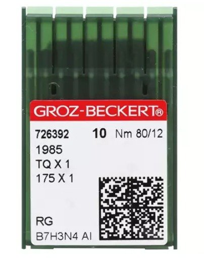 GROZ-BECKERT Agujas  Botonera TQX1 175X1 No 80