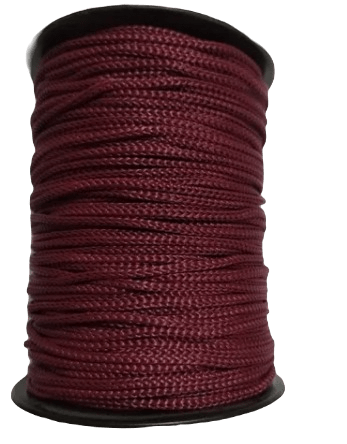 Cordon tricot 3mm Vinotinto 100 mts